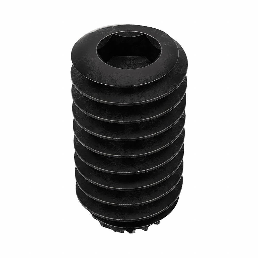 APPROVED VENDOR U07890.016.0031 Socket Set Screw Knurled Cup 8-32 X 5/16, 100PK | AB8FWR 25J698