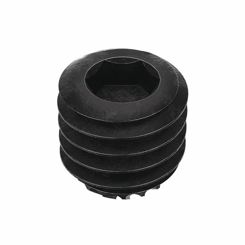 APPROVED VENDOR U07891.019.0018 Socket Set Screw Knurled Cup 10-32 X 3/16, 100PK | AA9XKT 1HLN2