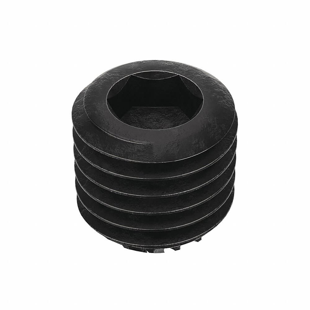 APPROVED VENDOR U07891.031.0031 Socket Set Screw Knurled Cup 5/16-24 X 5/16, 100PK | AA9XLQ 1HLT6