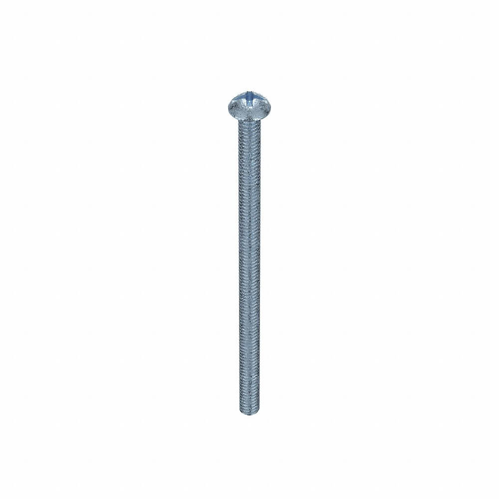 APPROVED VENDOR U24212.016.0300 Machine Screw Round 8-32 X 3 L, 100PK | AB2NJH 1MY91
