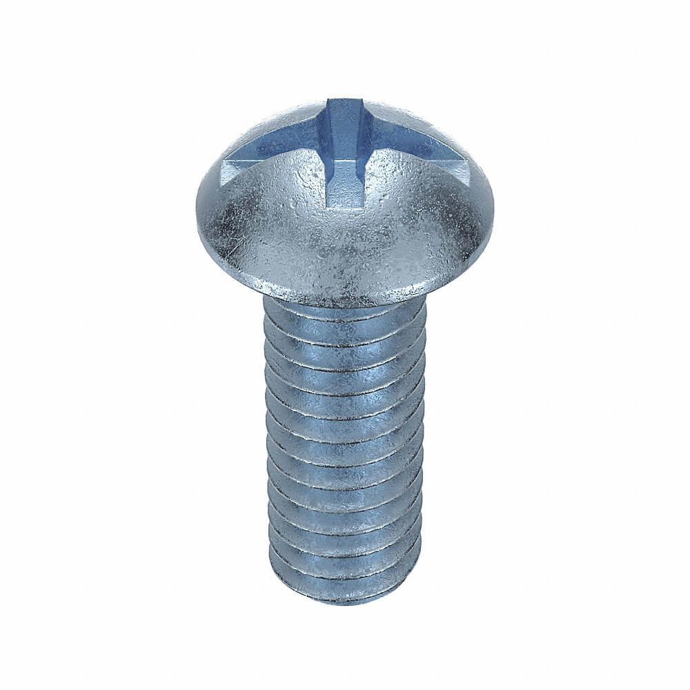 APPROVED VENDOR U24212.021.0062 Machine Screw Round 12-24 X 5/8 L, 100PK | AB2PER 1NA40