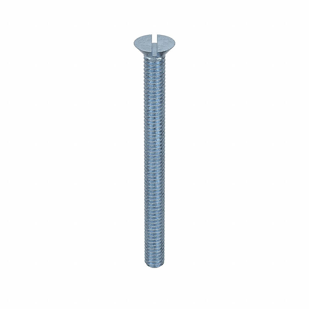 APPROVED VENDOR U24540.016.0200 Machine Screw Flat 8-32 X 2 L, 100PK | AB9UUZ 2FE42