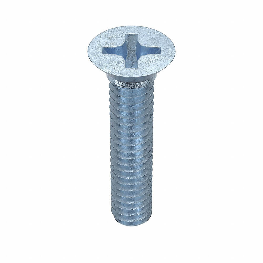 APPROVED VENDOR U24670.025.0125 Machine Screw Flat 1/4-20 X 1 1/4 L, 100PK | AB2NFT 1MY30