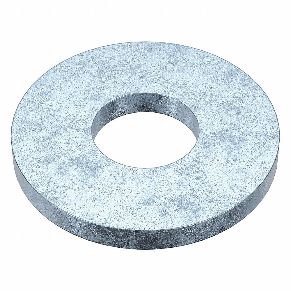 APPROVED VENDOR U38400.011.0004 Flat Washer Standard Steel #4, 100PK | AB7EHN 22UG84