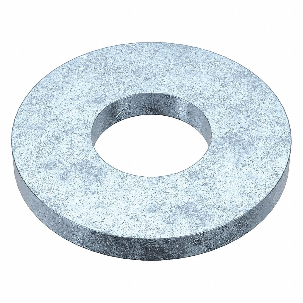 APPROVED VENDOR U38400.016.0005 Flat Washer Sae Steel #8, 100PK | AB7EHZ 22UG95