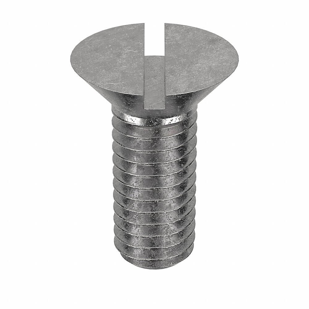 APPROVED VENDOR U51110.037.0100 Machine Screw Stainless Steel 3/8-16 X 1 L, 25PK | AC8KCG 3AWH7