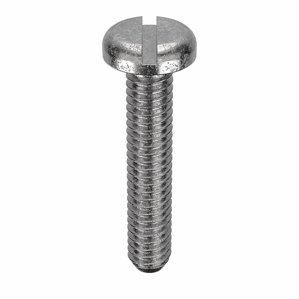 APPROVED VENDOR U51120.016.0087 Machine Screw Pan 8-32 X 7/8 L, 100PK | AB4QFN 1ZU89