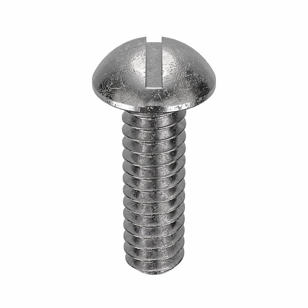 APPROVED VENDOR U51213.019.0062 Machine Screw Round 10-24 X 5/8 L, 100PK | AB9BZF 2BA10