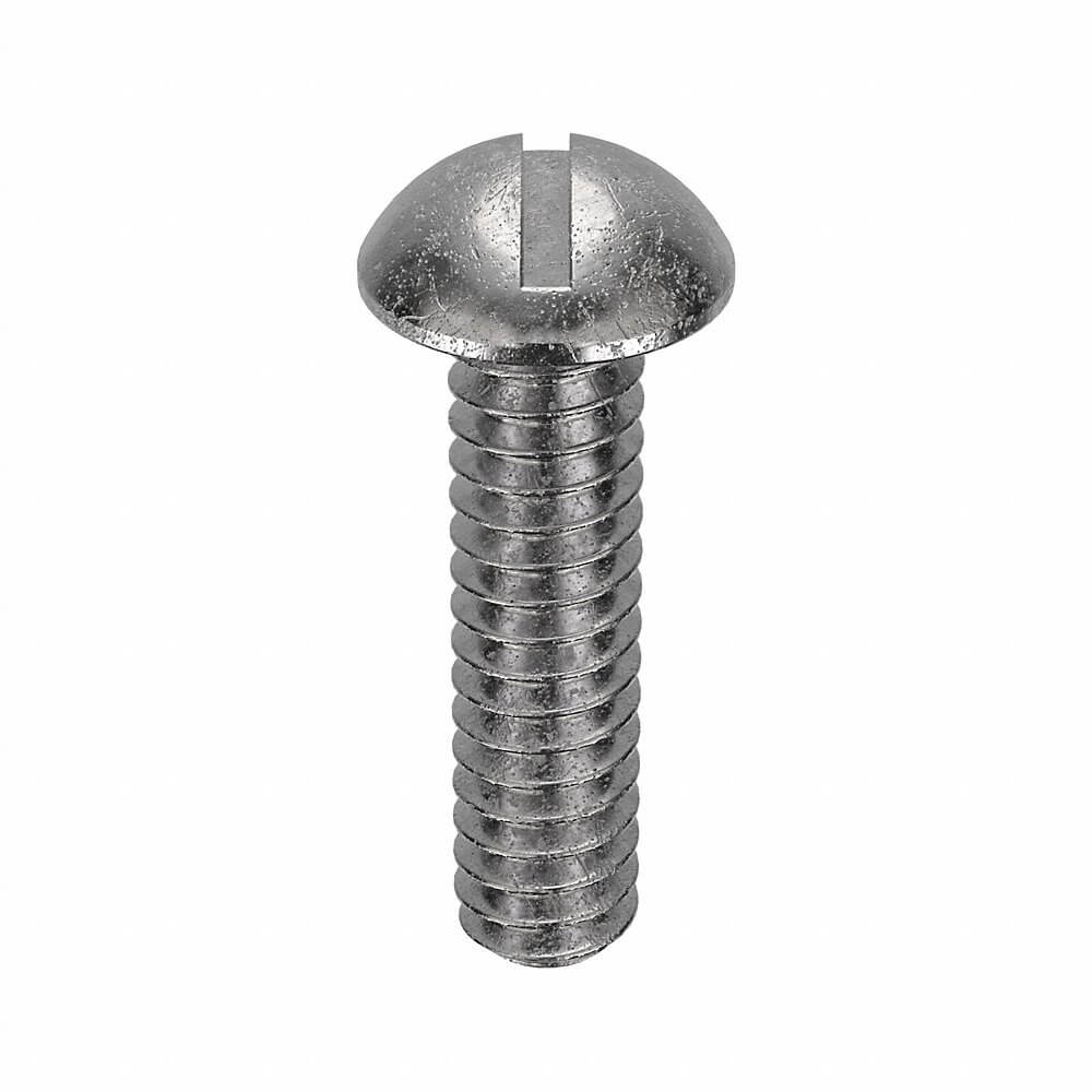 APPROVED VENDOR U51213.019.0075 Machine Screw Round 10-24 X 3/4 L, 100PK | AB9BZG 2BA11