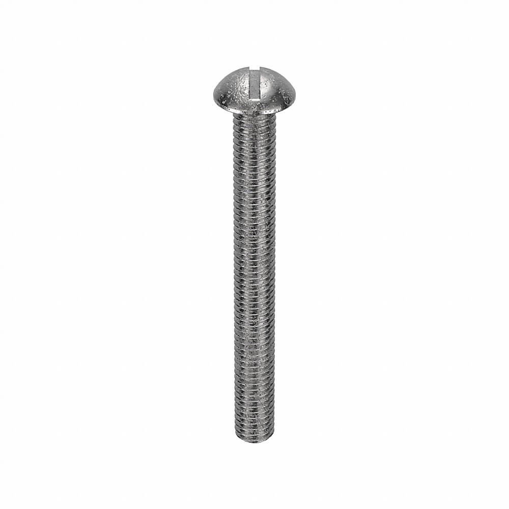 APPROVED VENDOR U51213.037.0350 Machine Screw Round 3/8-16 X 3 1/2 L, 10PK | AB9CBX 2BA97