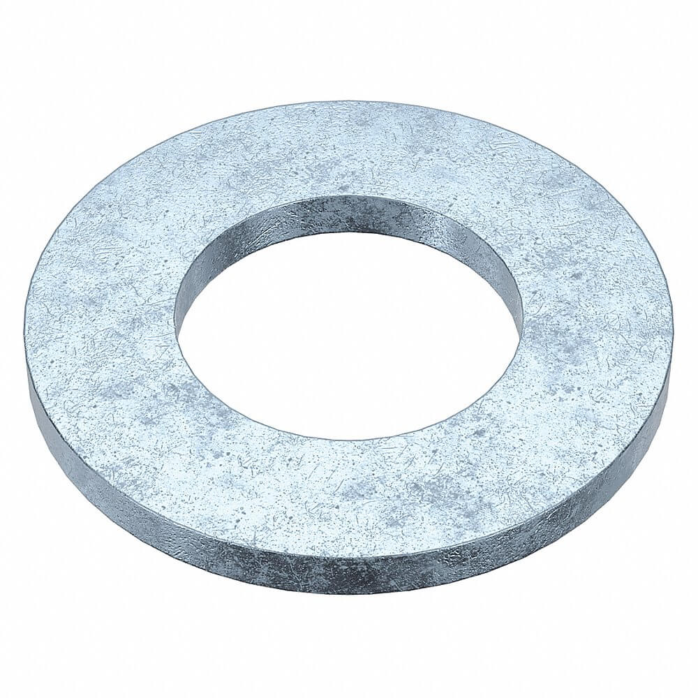 APPROVED VENDOR WASB71NZ Flat Washer Zinc Fits 7/16 Inch, 25PK | AA9ZBN 1JYA6
