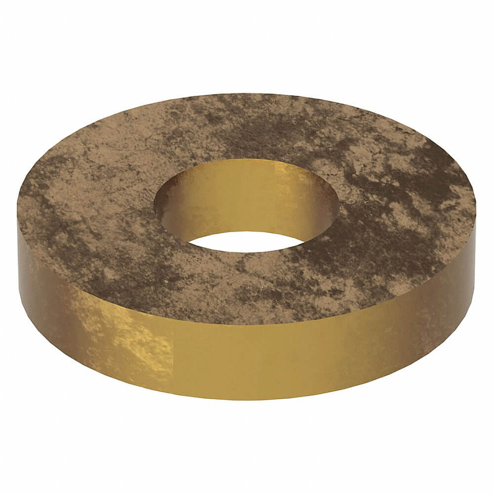 APPROVED VENDOR Z9202BR Flat Washer Thick Brass Fits 3/8 Inch, 5PK | AE6HBB 5RY30