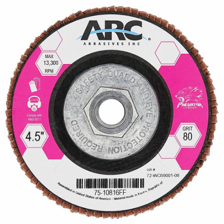 ARC ABRASIVES 75-10858FF
