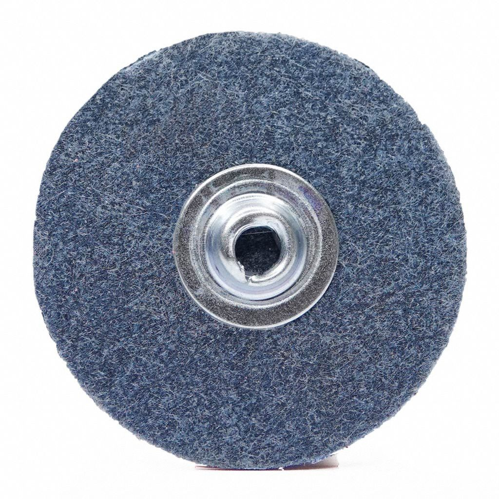Quick-Change Disc, TS, 1-1/2 Inch, Ceramic, 120 Grit, Y Backing Weight, Polyester