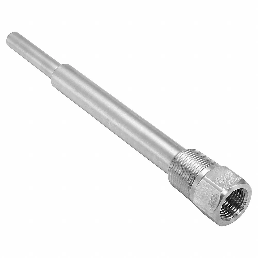 ASHCROFT 50W0162LSM260S Threaded Thermowell, Stainless Steel | CN8ZFT 61VE61
