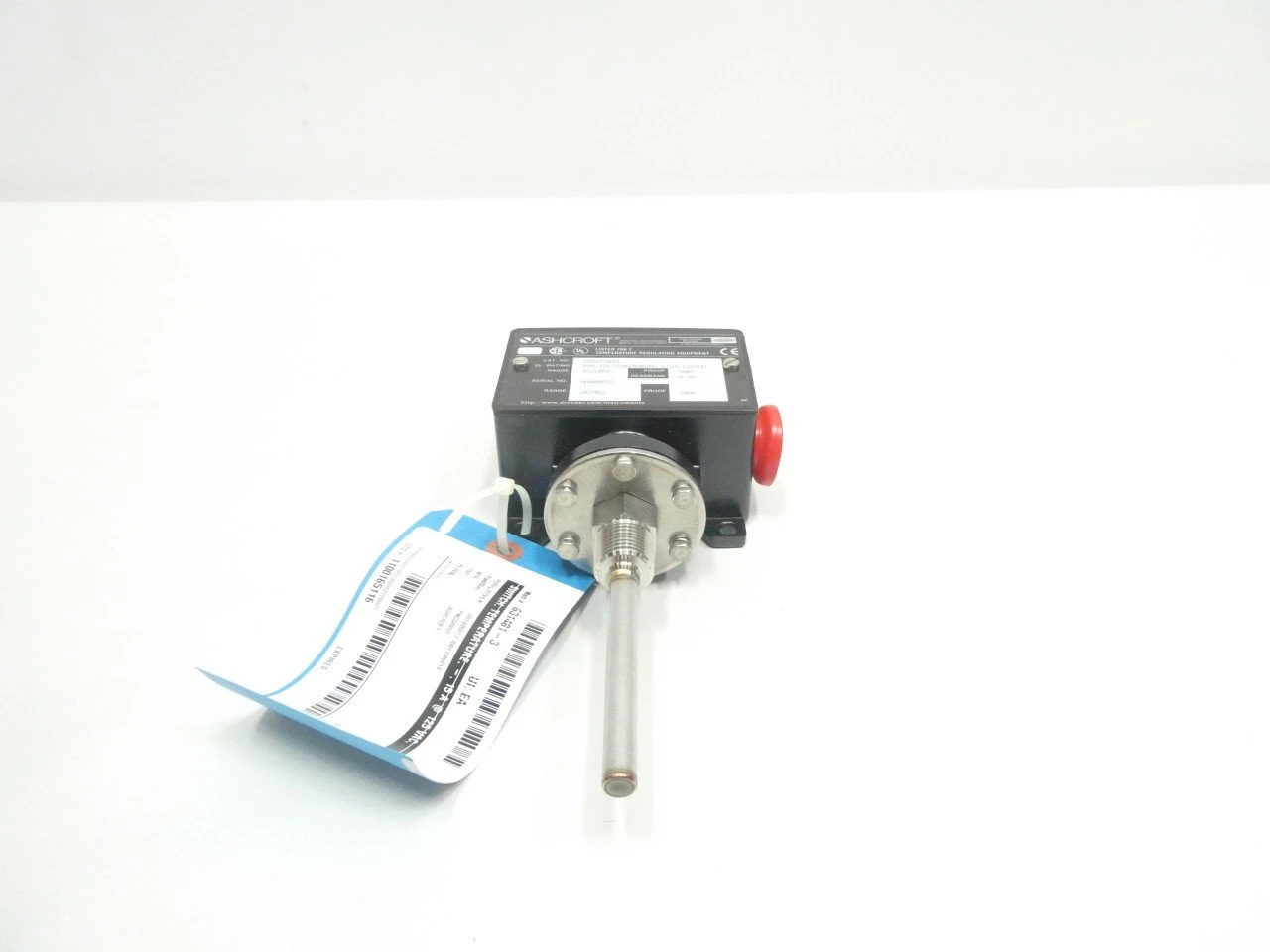 Temperature Sensor Switch, 75 - 205 Deg F, 125/250/480V-AC