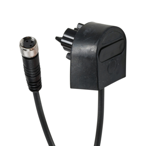 ASO SAFETY SOLUTIONS 1804-2206 Safety Contact Edge End Cap, 1.6 ft./0.5m Cable Length, 3-Pin Female M8 | CV7EZU