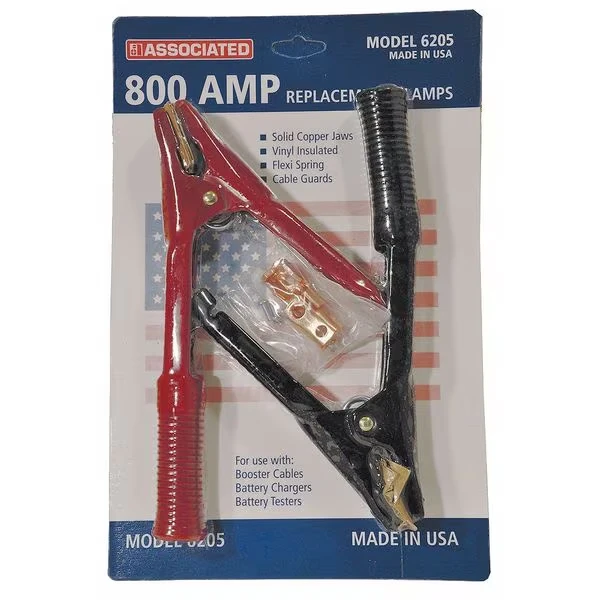 Heavy Duty Clamp, 800A, Red/Black