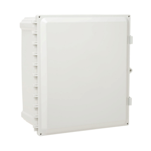 ATTABOX AH16148 Enclosure, 16 x 14 x 8 Inch Size, Wall Mount, Polycarbonate Light Gray | CV7JUG