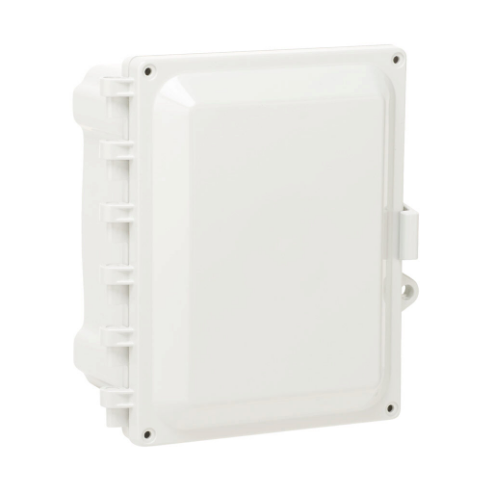 ATTABOX AH864 Enclosure, 8 x 6 x 4 Inch Size, Wall Mount, Polycarbonate Light Gray | CV7JVH
