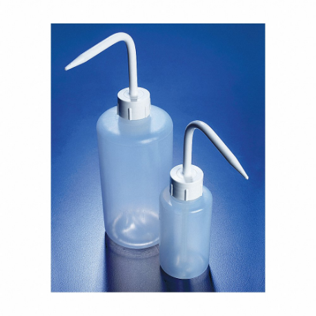 Vaskeflaske, 16 oz Labware-kapasitet – engelsk, 500 mL Labware-kapasitet – metrisk, LDPE