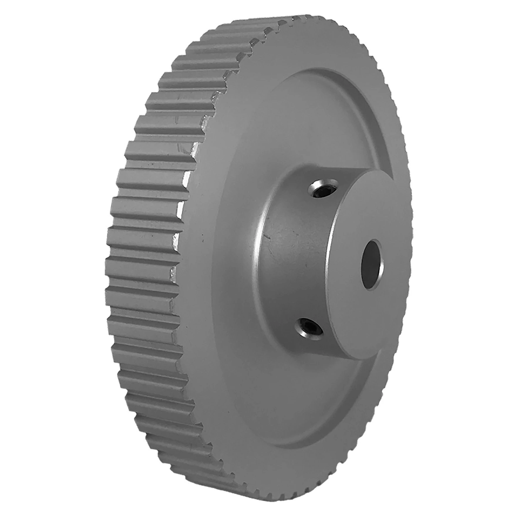 B & B MANUFACTURING 60XL037-6WA5 Timing Pulley, Aluminum, Clear Anodized | CY7KJU