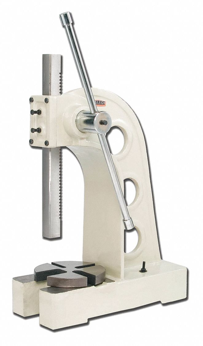 BAILEIGH INDUSTRIAL AP-5 Arbor Press, 5 ton Force Inch Tons, 0 Inch Swing, 10, 5/64 to 2-1/2 | CN9ANQ 31XT80