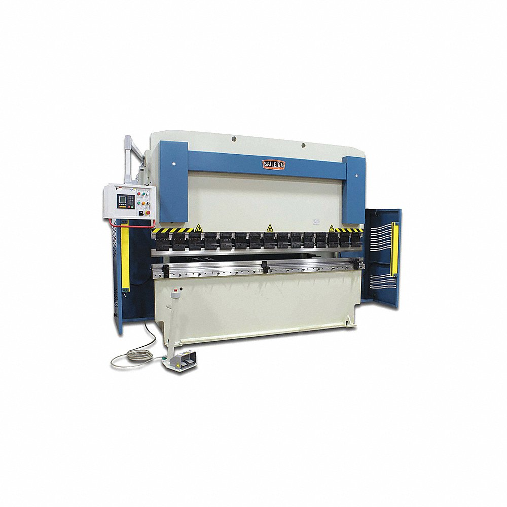 BAILEIGH INDUSTRIAL BP-22410CNC Sheet Metal Brake, Press Brake, Corded, Electric, Foot Pedal, 220V AC, 230V AC | CN9BAW 31XU20