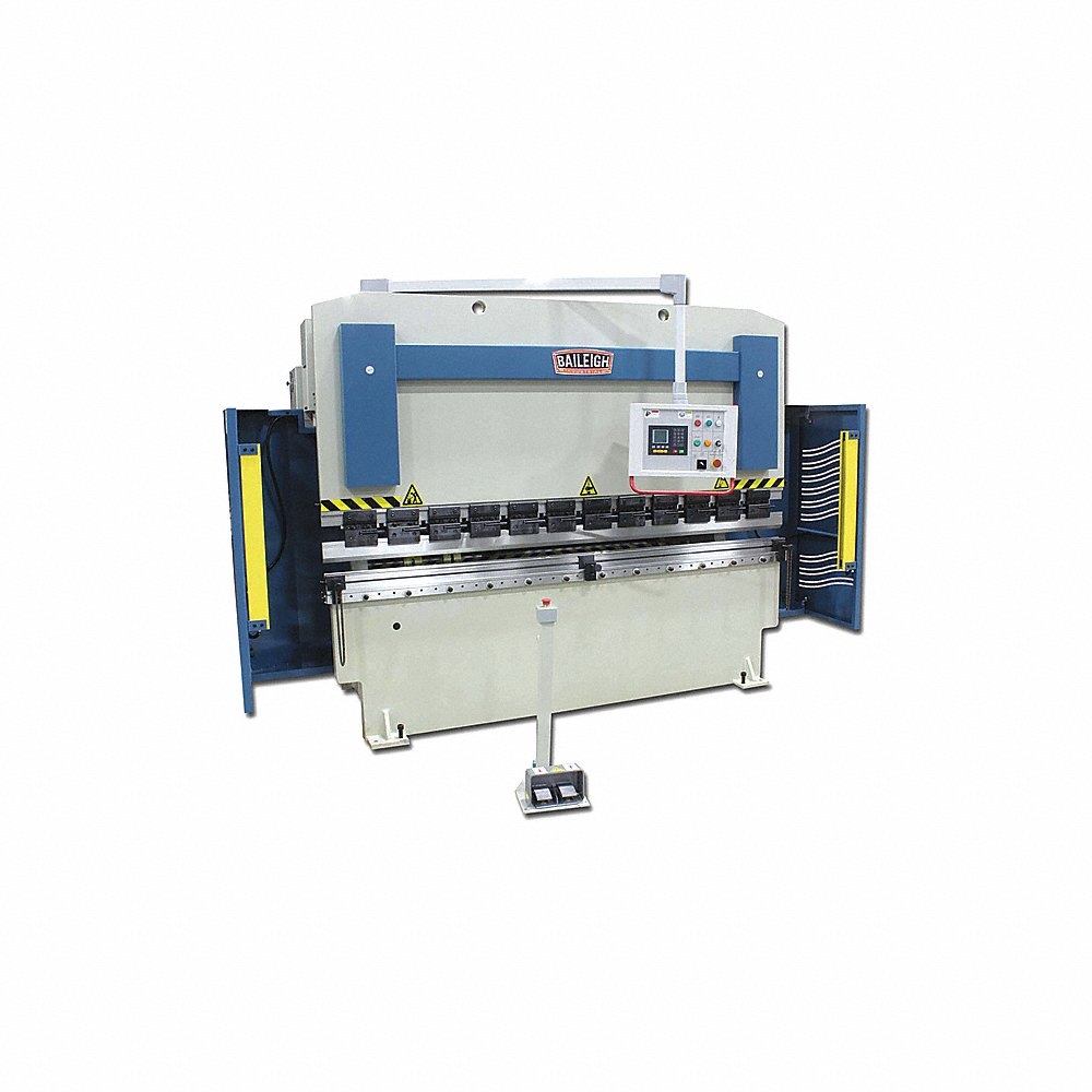 BAILEIGH INDUSTRIAL BP-7098CNC Sheet Metal Brake, Press Brake, Corded, Electric, Foot Pedal, 220V AC, 230V AC | CN9BAR 31XU29