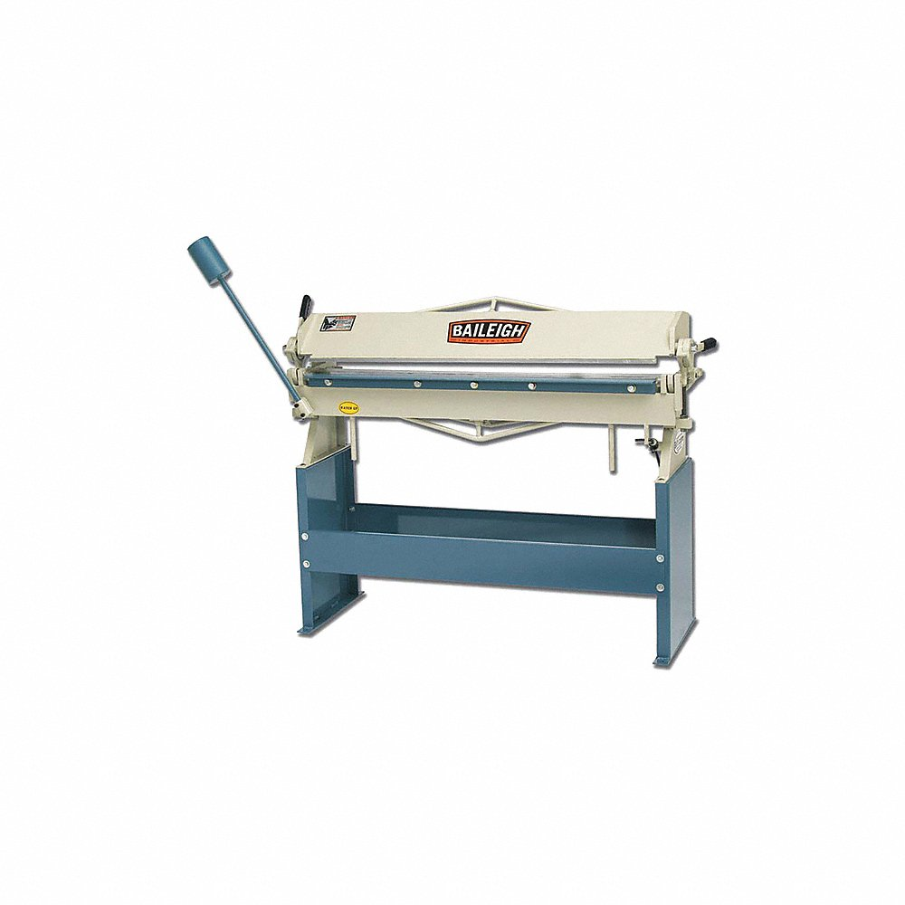 BAILEIGH INDUSTRIAL HB-4816E Sheet Metal Brake, Hand Lever, 16 Ga Capacity, 48 Inch Max. Bending Width, Bending | CN9AZN 31XU97