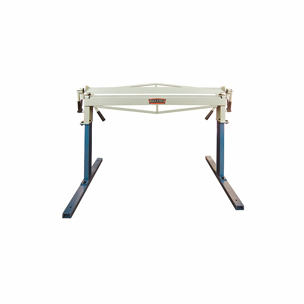 BAILEIGH INDUSTRIAL HBR-4820 Sheet Metal Brake, Hand Lever, 20 Ga Capacity, 48 Inch Max. Bending Width | CN9AZR 31XV01
