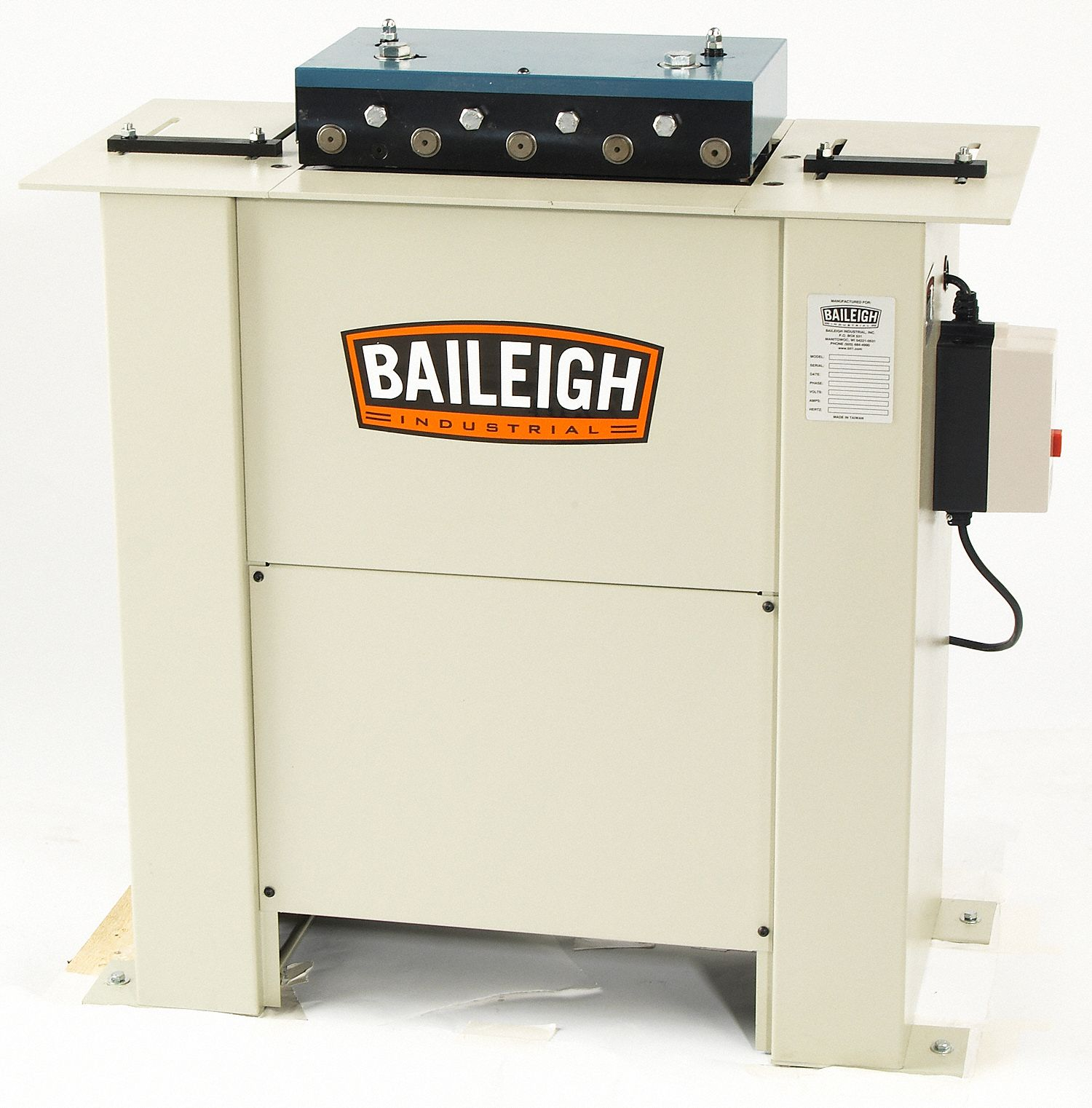 BAILEIGH INDUSTRIAL LF-20 Lockformer, 230V AC /Single-Phase, 20 ga Sheet Metal Capacity | CT3MVP 31XV16