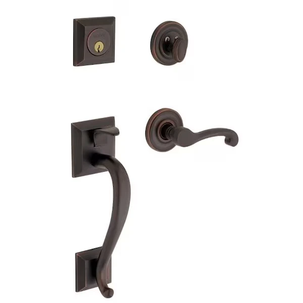 BALDWIN ESTATE 85320.102.LFD Full Dummy Handlesets Oil Rubbed Bronze | CY7VGA