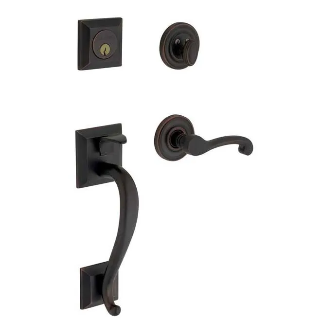 BALDWIN ESTATE 85320.190.ENTR Entry Handlesets Satin Black | CY7UTZ