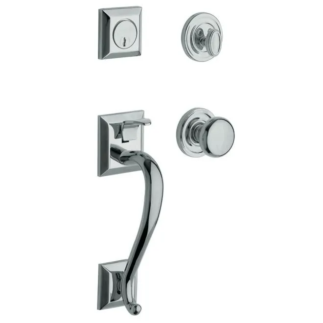 BALDWIN ESTATE 85320.260.ENTR Entry Handlesets Bright Chrome | CY7VRM