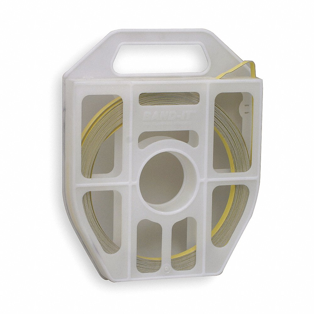 Stainless Steel Band, 0.025 inch Thickness, 50 ft Length, Ribbon