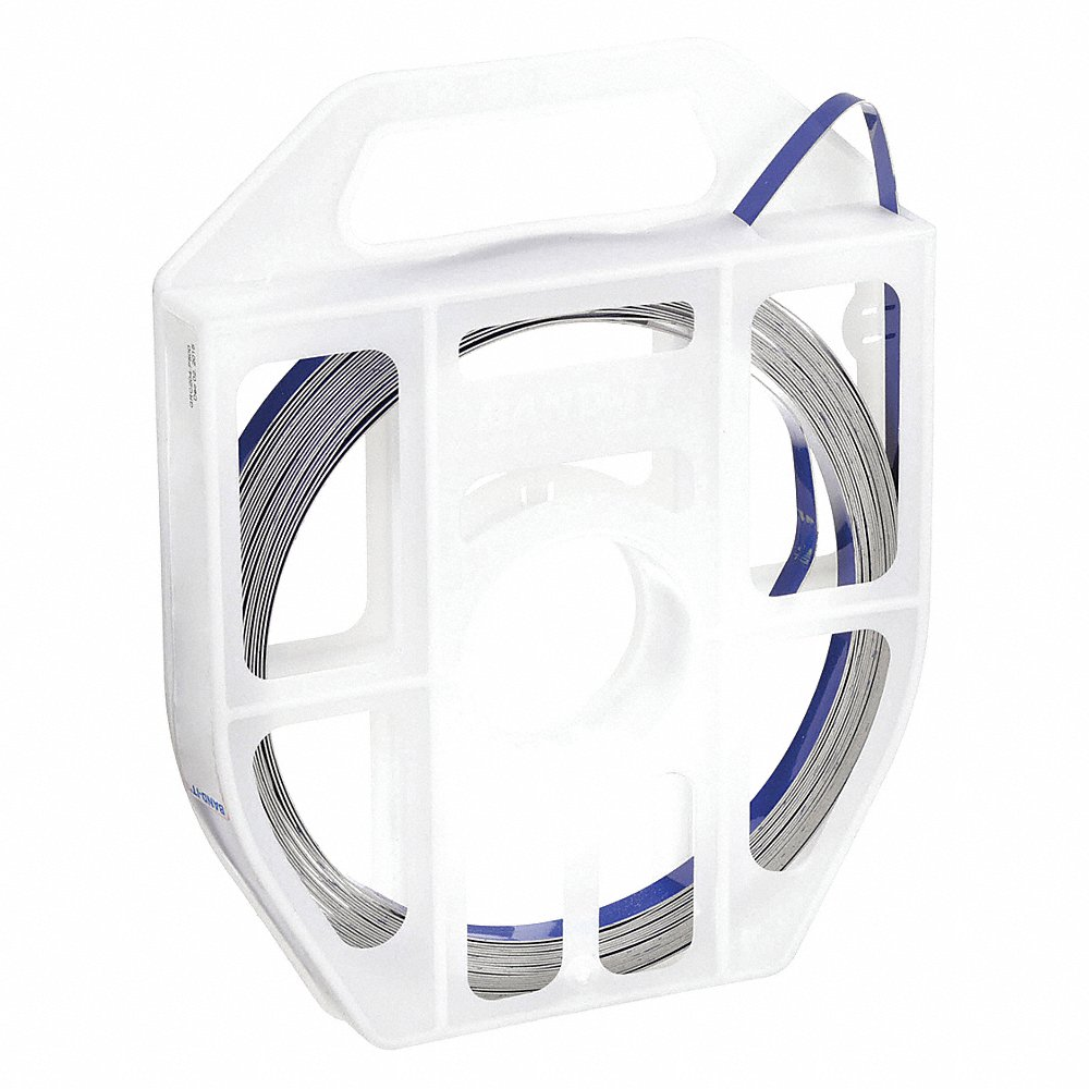Stainless Steel Band, 0.025 inch Thickness, 50 ft Length, Ribbon