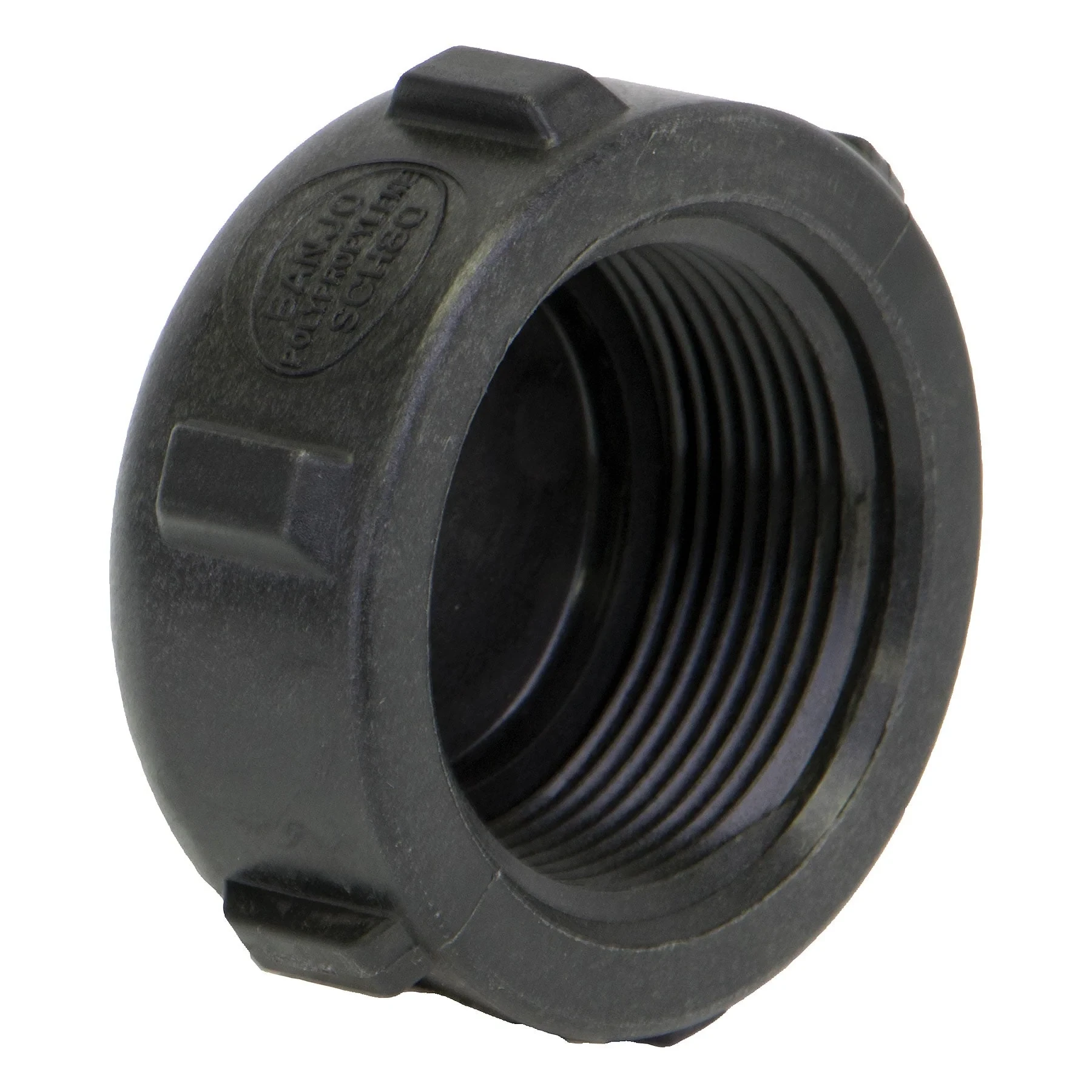 BANJO FITTINGS CAP150 Pipe Cap 1 1/2 Inch Fpt Polypropylene 150 Psi Black | AB2KDF 1MJW6