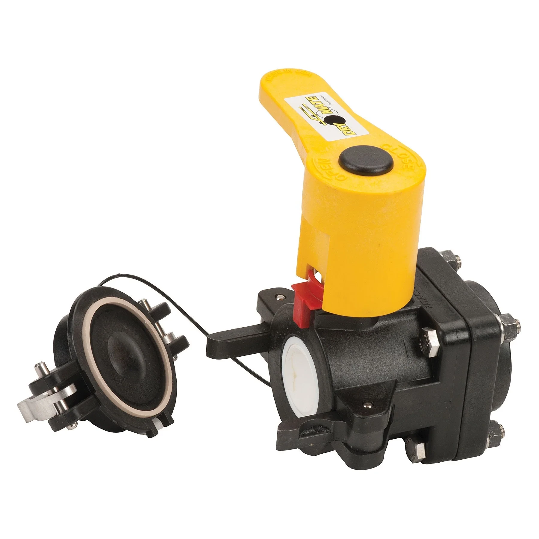 BANJO FITTINGS DM200AB Poly Dry Mate Male, 2 Inch Size | BW9VBQ