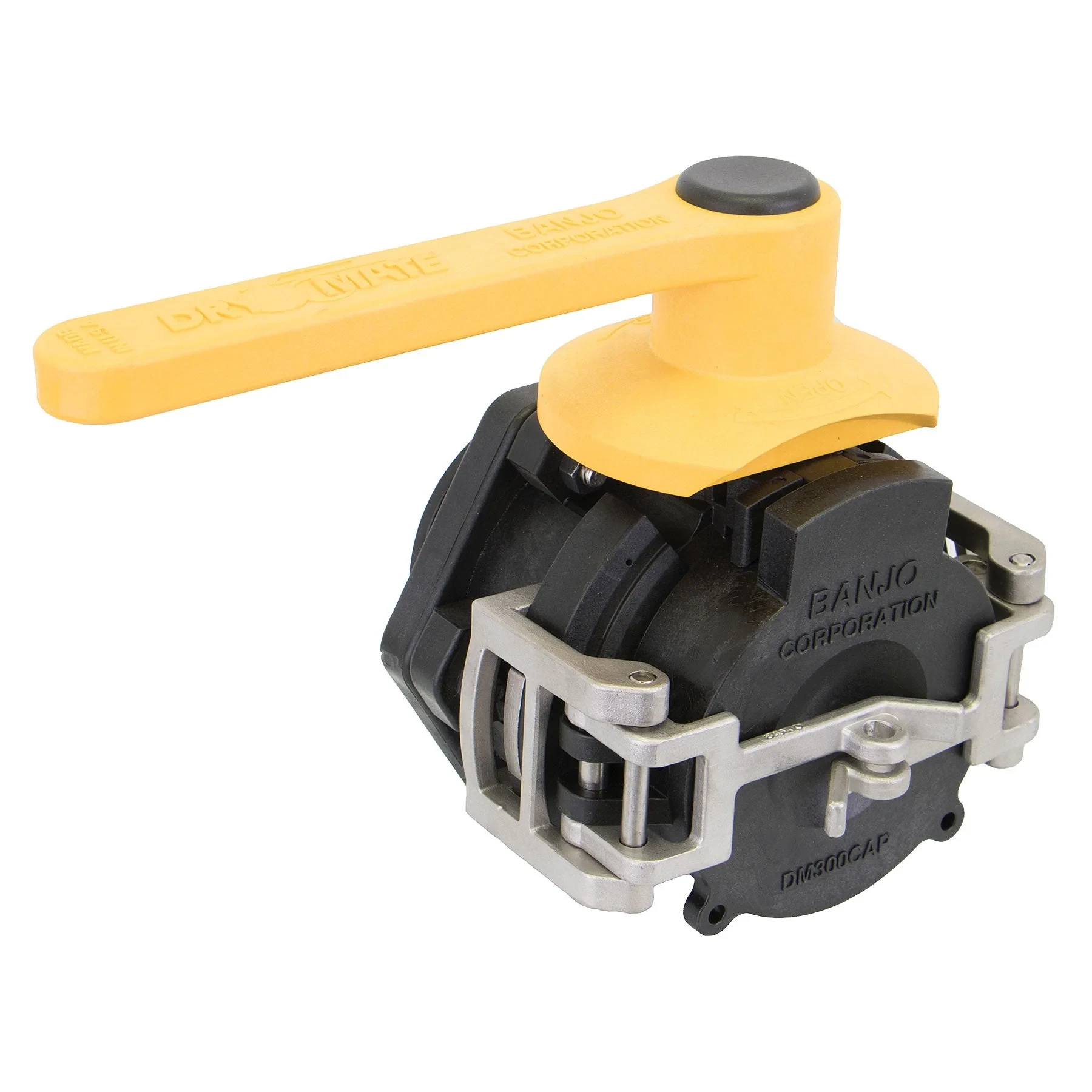 BANJO FITTINGS DM300ACF Manifold Male Dry Mate Disconnect, 3 Inch, Polypropylene | BW9YJM