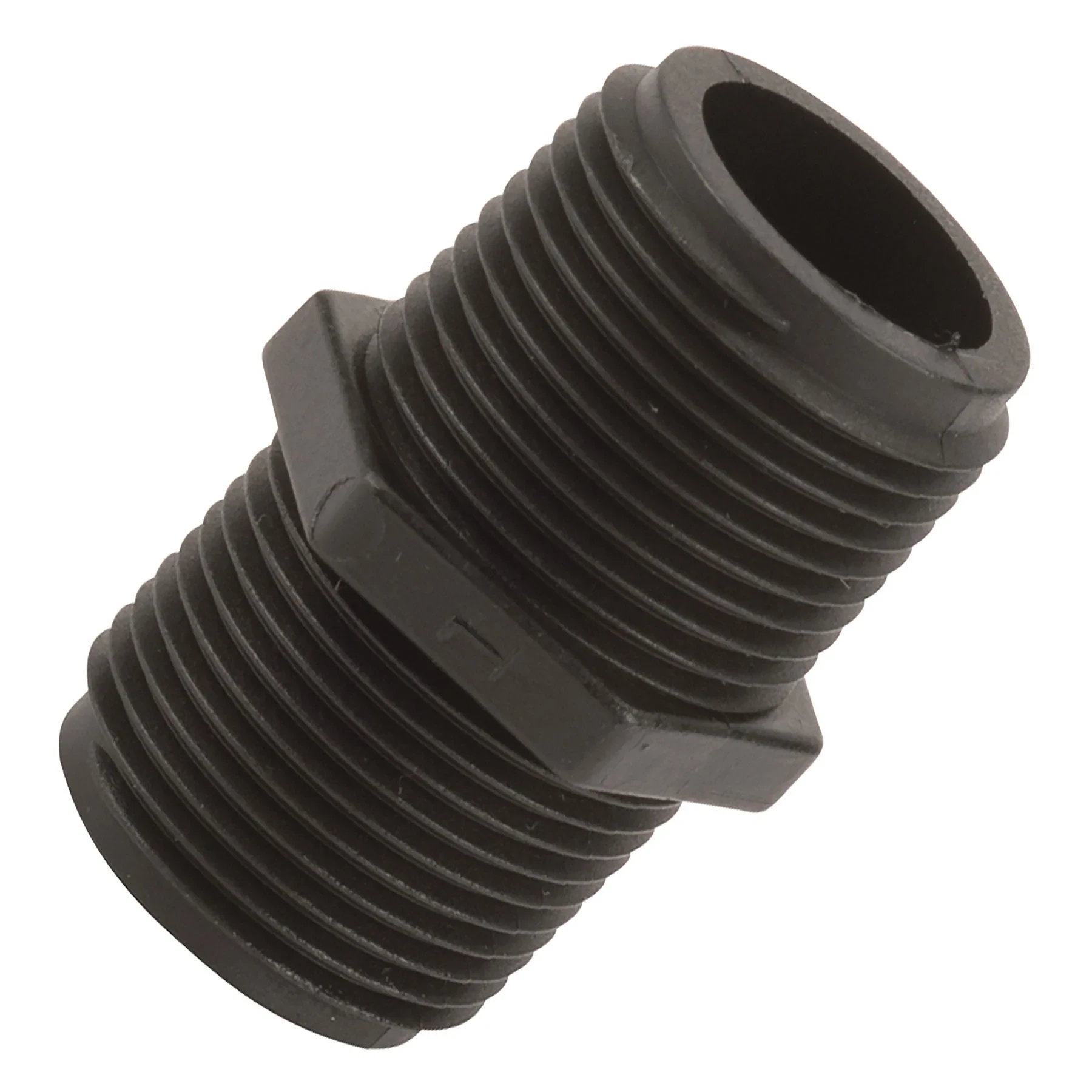 BANJO FITTINGS NIP075-SH Poly Nipple, Short, 3/4 X 6 Inch Size | AB2KEJ 1MJZ5