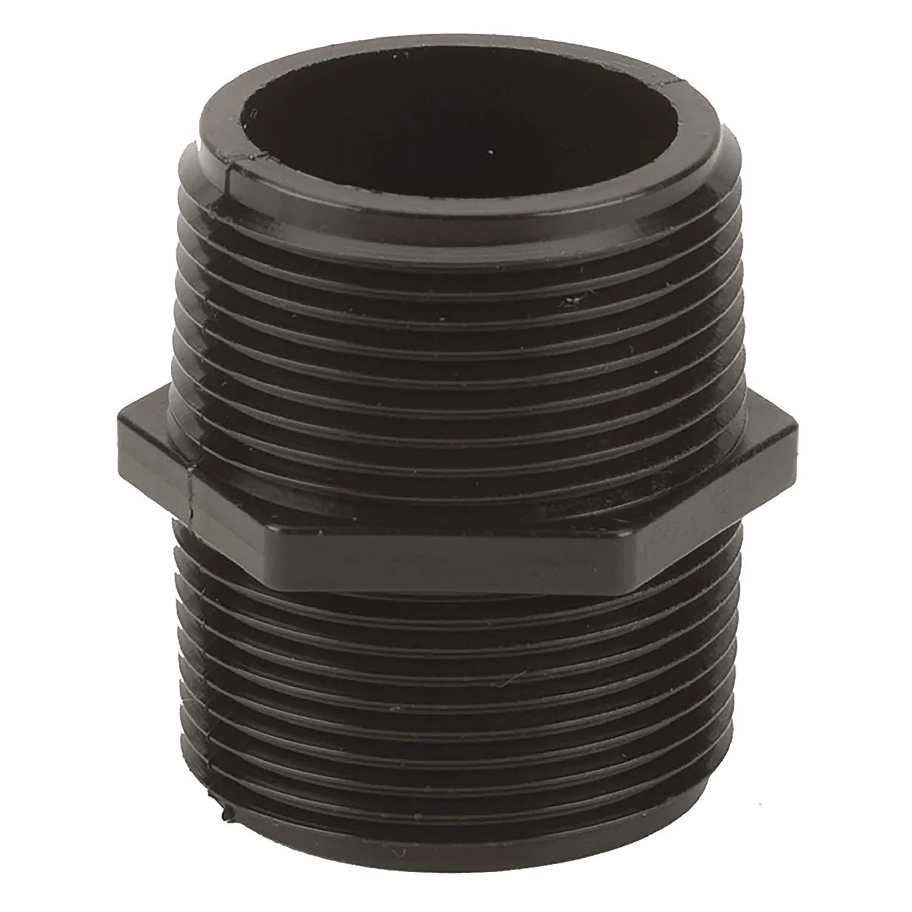 BANJO FITTINGS NIP125-SH Pipe Nipple 1 1/4 Inch Mpt 150 Psi Black | AB2KEL 1MJZ7