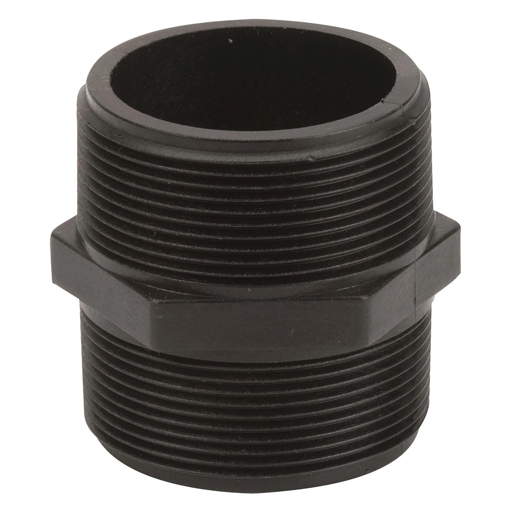 BANJO FITTINGS NIP200-SH Pipe Nipple 2 Inch Mpt 150 Psi Black | AB2KEN 1MJZ9