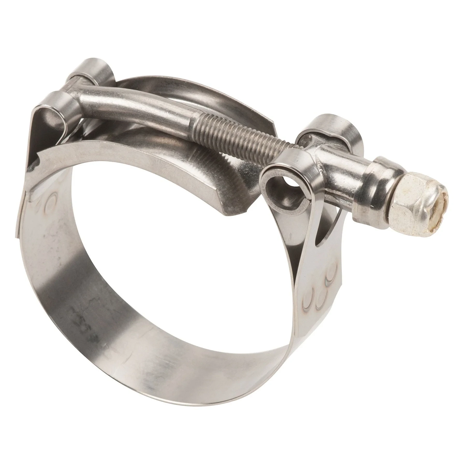 BANJO FITTINGS TC193 T-Bolt Stainless Steel Hose Clamp, 1-1/2 Inch Size | BW8LPE
