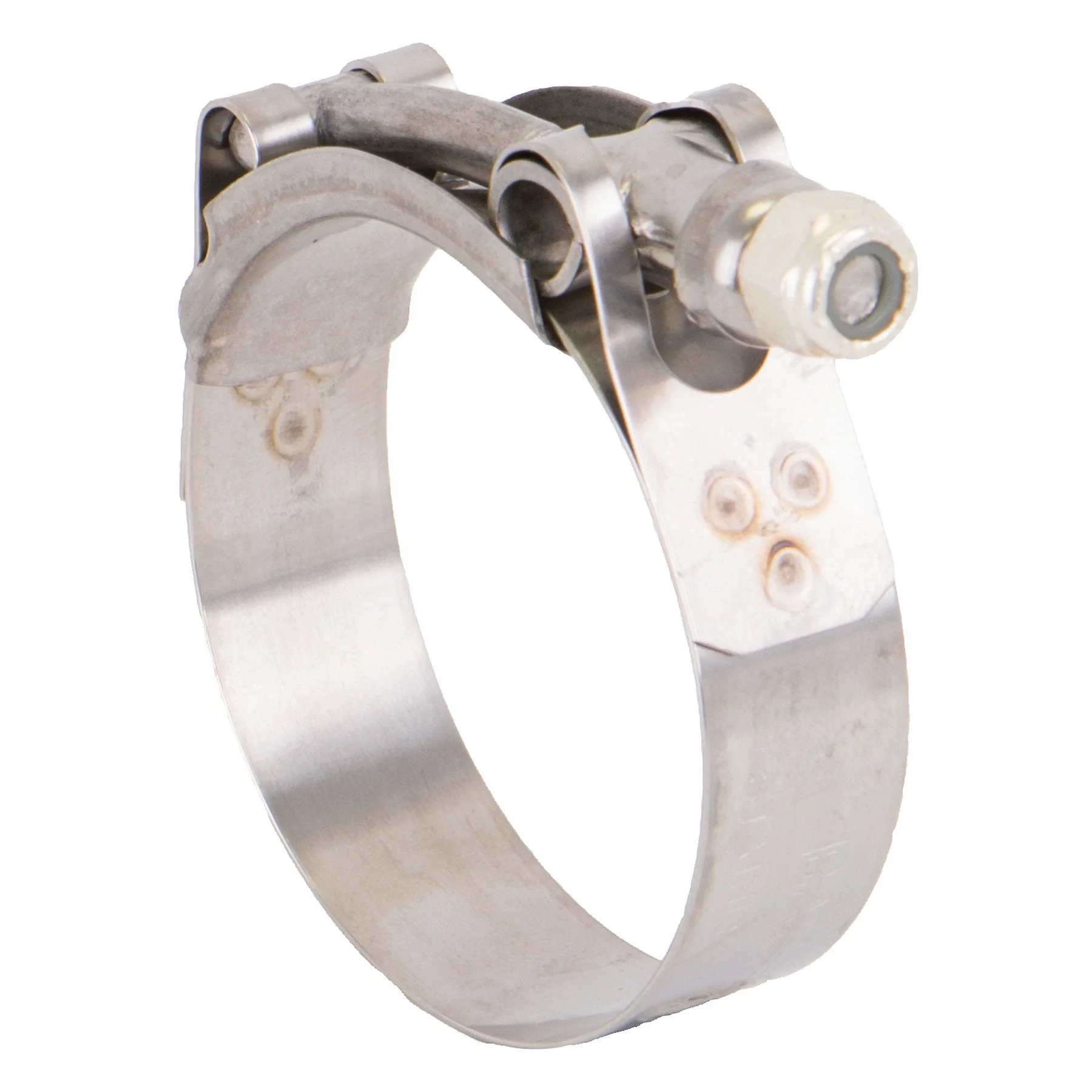 BANJO FITTINGS TC206 T-Bolt Stainless Steel Hose Clamp, 2 Inch Size | BW8MWC