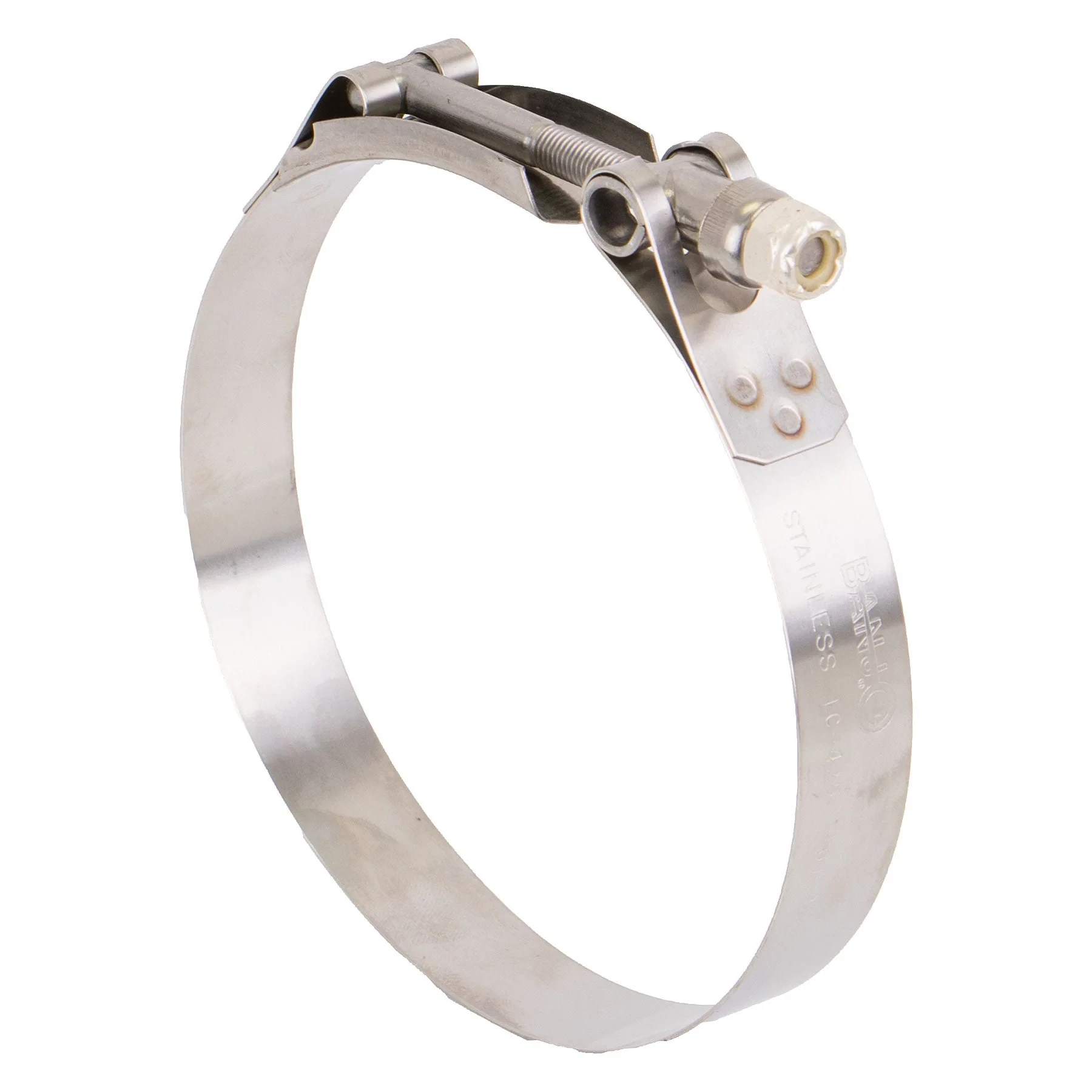 BANJO FITTINGS TC425 Hose Clamp, Stainless Steel, T-Bolt, 4.56 Inch Max Dia. | BW8PLD