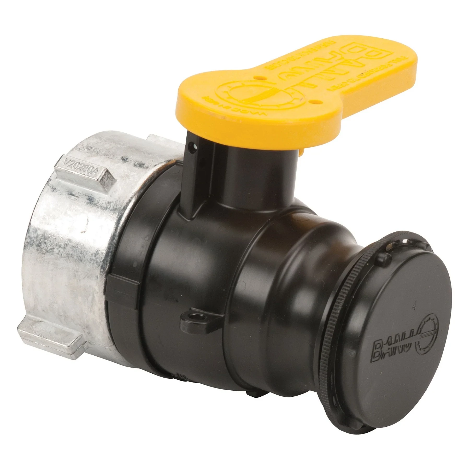 BANJO FITTINGS WSF210FSA Poly Spinweld Valve With Qdc Outlet, Foil Seal And Cap, 2 Inch Size | BW9HCJ