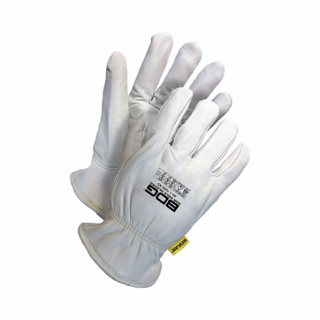 BDG 20-1-1600-X2L-K Leather Gloves, Size 2XL, Drivers Glove, Full Leather Leather Coverage, Premium, Kevlar | CR8RTV 780XW5