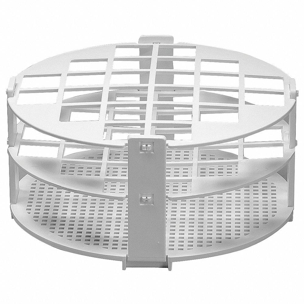 BEL-ART - SCIENCEWARE F18741-0020 Round Rack No-Wire 20mm White | AG9QMH 21TP59 / 18741-0020