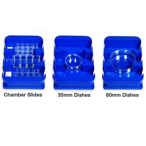 BENCHMARK SCIENTIFIC Z326-MPCA Dish Carrier, Rotor Attachment, 3 x Chamber Slide, 35/60mm Dish, Pack Of 2 | CD7LRQ